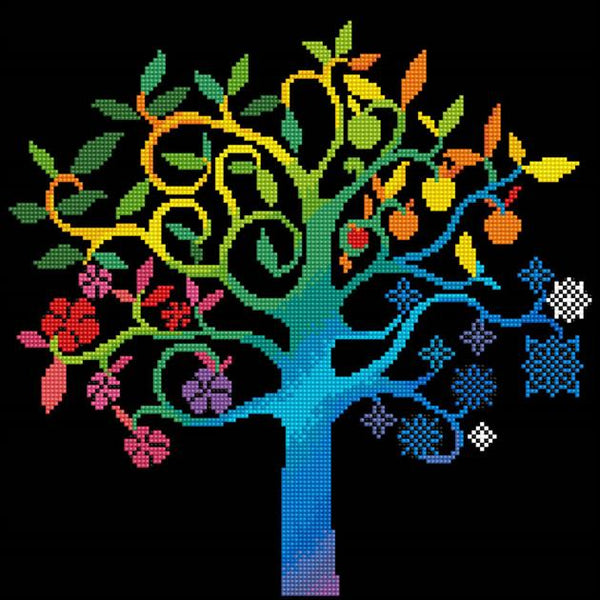 Diamond Dotz Kit - WISHING TREE - 41 x 41cm