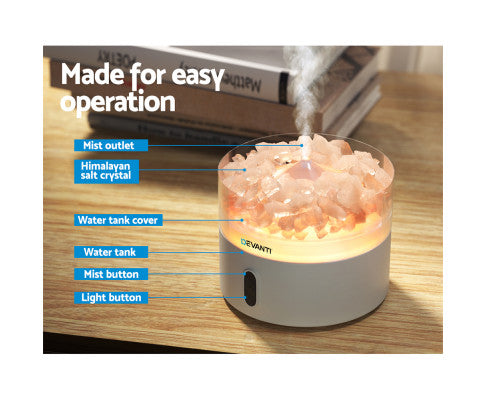 Devanti Aroma Diffuser Aromatherapy Humidifier 220ml
