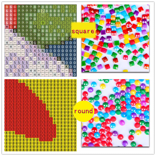 5D Diamond Painting Full Of Diamonds Diy Diamond Embroidery Indoor Wall Hanging