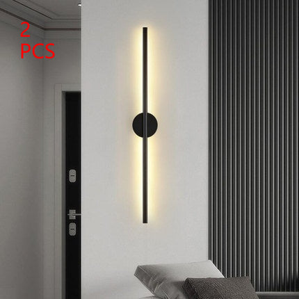 Creative Led Long Strip Wall Light 60-80cm