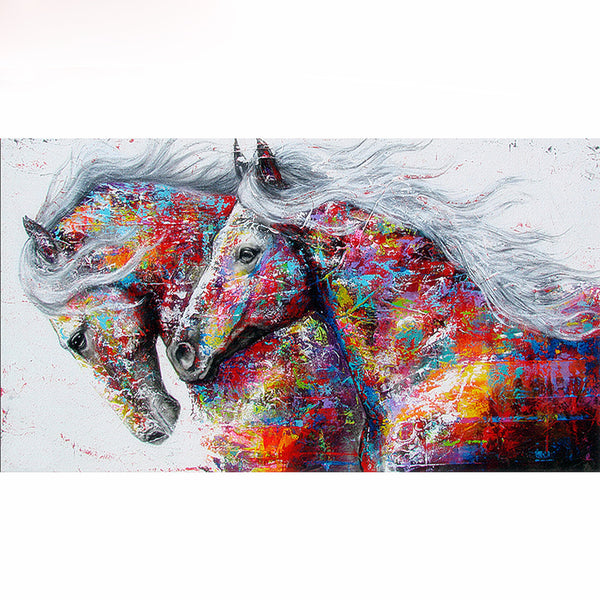 Handmade Diamond Painting Horse Kit For Sale
