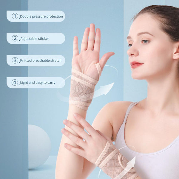 Wrist Brace Carpal Tunnel For Men And Women Fit, Pain Relief Compression Wrist Wrap For Sports Daily Use