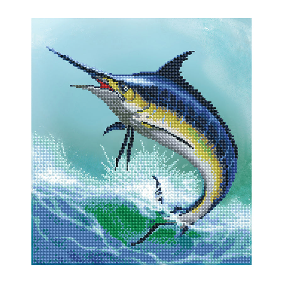 DIAMOND DOTZ MONACH OF THE SEA 42X 47CM