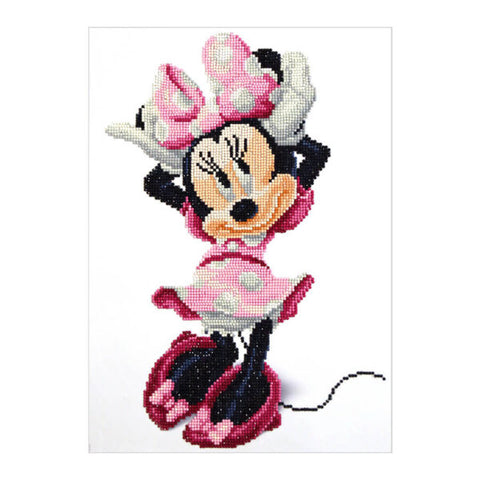 DIAMOND DOTZ MINNIE’S BOW 31X43CM