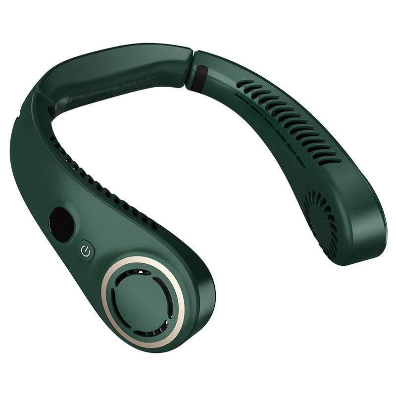 Portable Neck Fan Upgraded, Neckbrace Personal Hands Free, 5 Speed Gears Adjustment