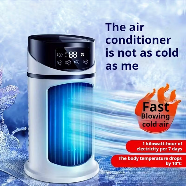 USB portable air conditioner humidifier - 6-speed adjustment