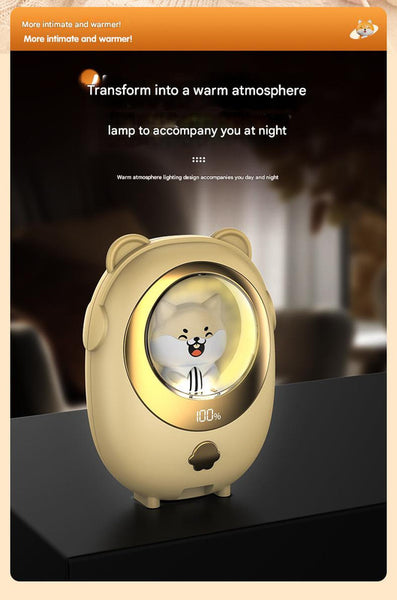 Pink Cute Pet Rechargeable Hand Warmer