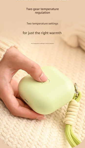 Green or Pink Cute Block Hand Warmer