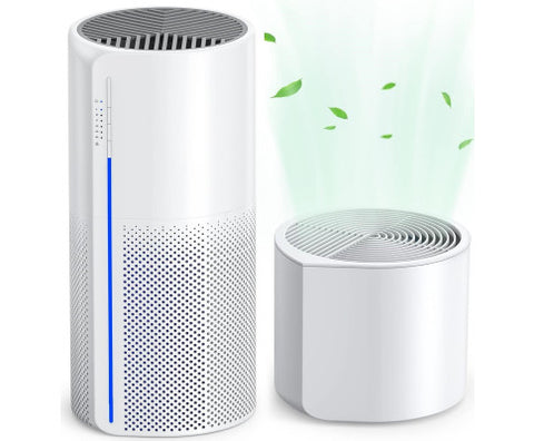 Air Purifier Humidifier Combo, 2-in-1 HEPA