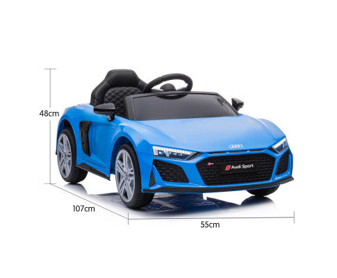 Kahuna Audi Sport Licensed Kids Electric Ride On Car Remote Control - Blue