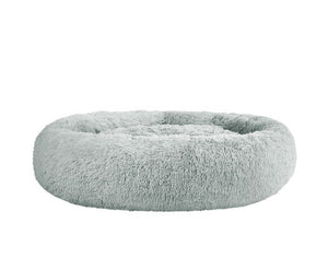 i.Pet Pet Bed Dog Cat 110cm Calming Extra Large Soft Plush Light Grey