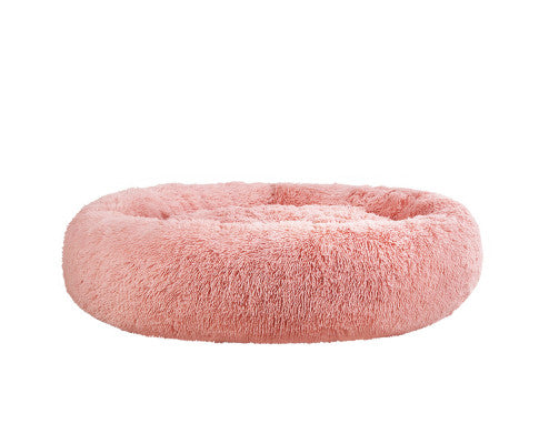 i.Pet Pet Bed Dog Cat 110cm Calming Extra Large Soft Plush Pink