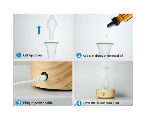 Devanti Aroma Diffuser Aromatherapy Waterless