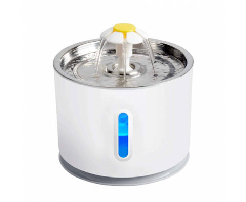 Floofi Pet Water Fountain 2.4L with Stainless Steel FI-WD-107-ZM
