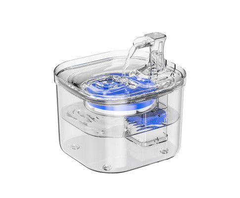 FLOOFI 2L Pet Water Fountain for Cats and Small Dogs