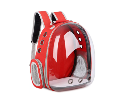 Floofi Expandable Space Capsule Backpack - Model 1 (Red) FI-BP-115-FCQ