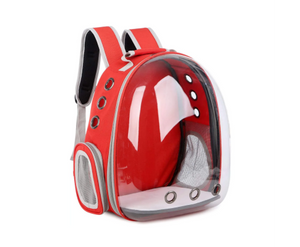 Floofi Expandable Space Capsule Backpack - Model 1 (Red) FI-BP-115-FCQ