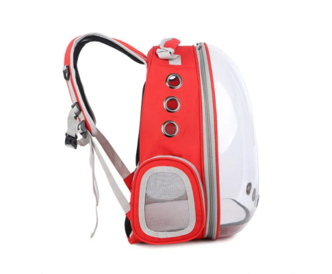 Floofi Expandable Space Capsule Backpack - Model 1 (Red) FI-BP-115-FCQ