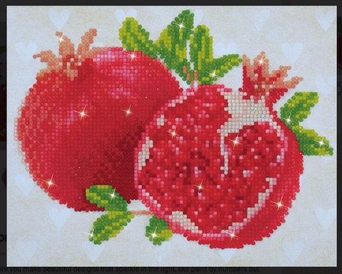 Diamond Dotz Kit GOOD FORTUNE POMEGRANITES 25 x 20cm