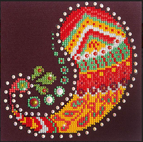 Diamond Dotz Kit PAISLEY GROOVE 20 x 20cm