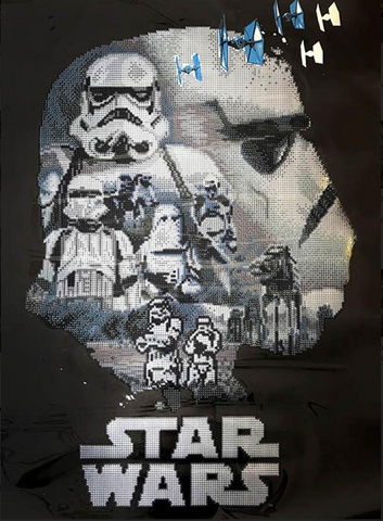 DIAMOND DOTZ  Star Wars Stormtrooper (DDSW.1002) 52 x 68cm