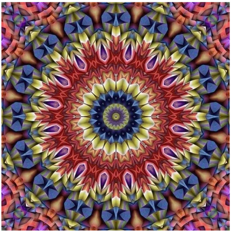 Full Drill - 5D DIY Diamond Painting Kits Special Abstract Mandala Pattern 40x40