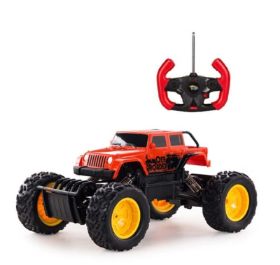 Remote Control Off Roader Rock Crawler 1:18 Scale Orange Brand New Radio Remote