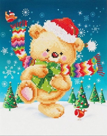 Diamond Dotz Kit SNOW DANCE 27 x 35cm