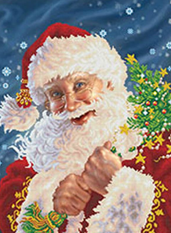 Diamond Dotz Kit, CHRISTMAS NIGHT, 52 x 67cm