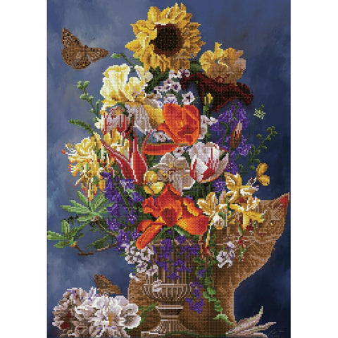 Garden in Gold Mnp Dotz Painting Kit 30x40