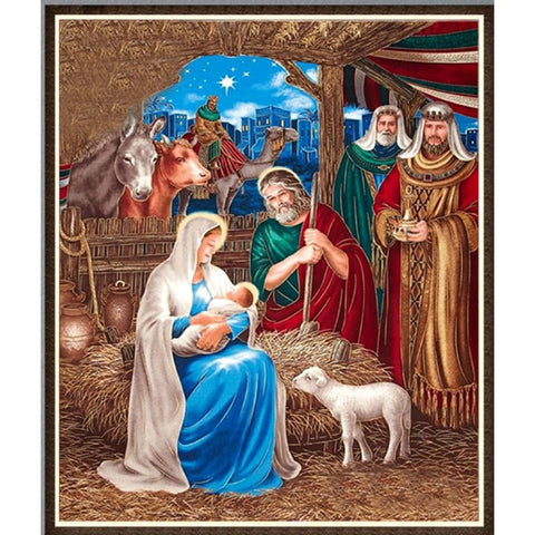 FULL DRILL  DIAMOND PAINTING KITS CHRISTIANITY 30x40