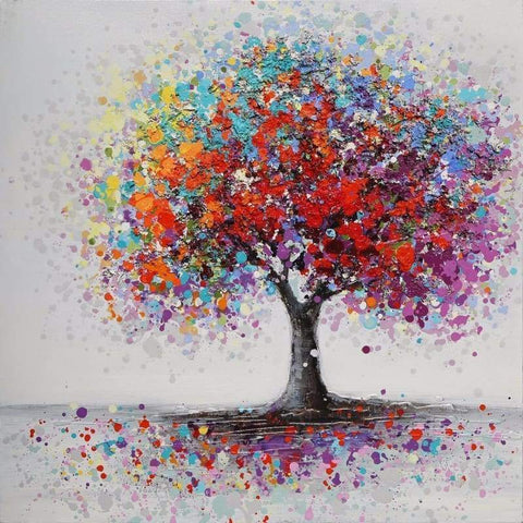 FULL DRILL - 5D DIY DIAMOND PAINTING KITS CARTOON DREAM TREE 30x30