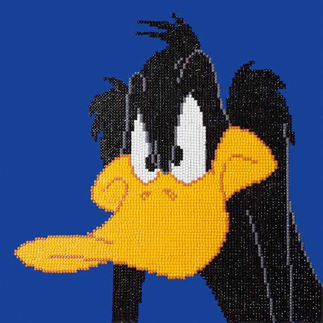 DIAMOND DOTZ  Daffy Duck, 32 x 32cm