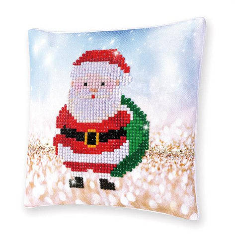 Diamond Dotz Kit SANTA CLAUS SACK PILLOW - 18 x 18cm (7 x 7in