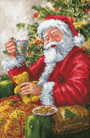 Diamond Dotz Kit, SANTA'S CUPPA,
