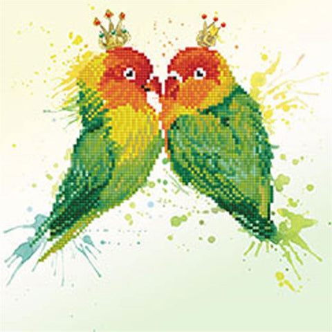 Diamond Dotz Kit LOVE BIRDS