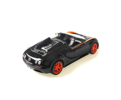 Remote Control Bugatti Grandsport Vitesse 1:14 Scale Black Brand New Sports Car Black